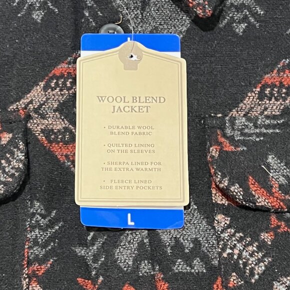 Jachs Men's Shirt Wool Blend Jacket - NWT - Size Large - Picture 9 of 14